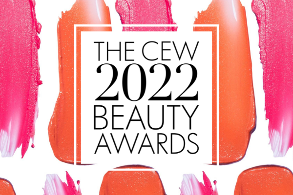 CEW 2022 beauty awards logo banner